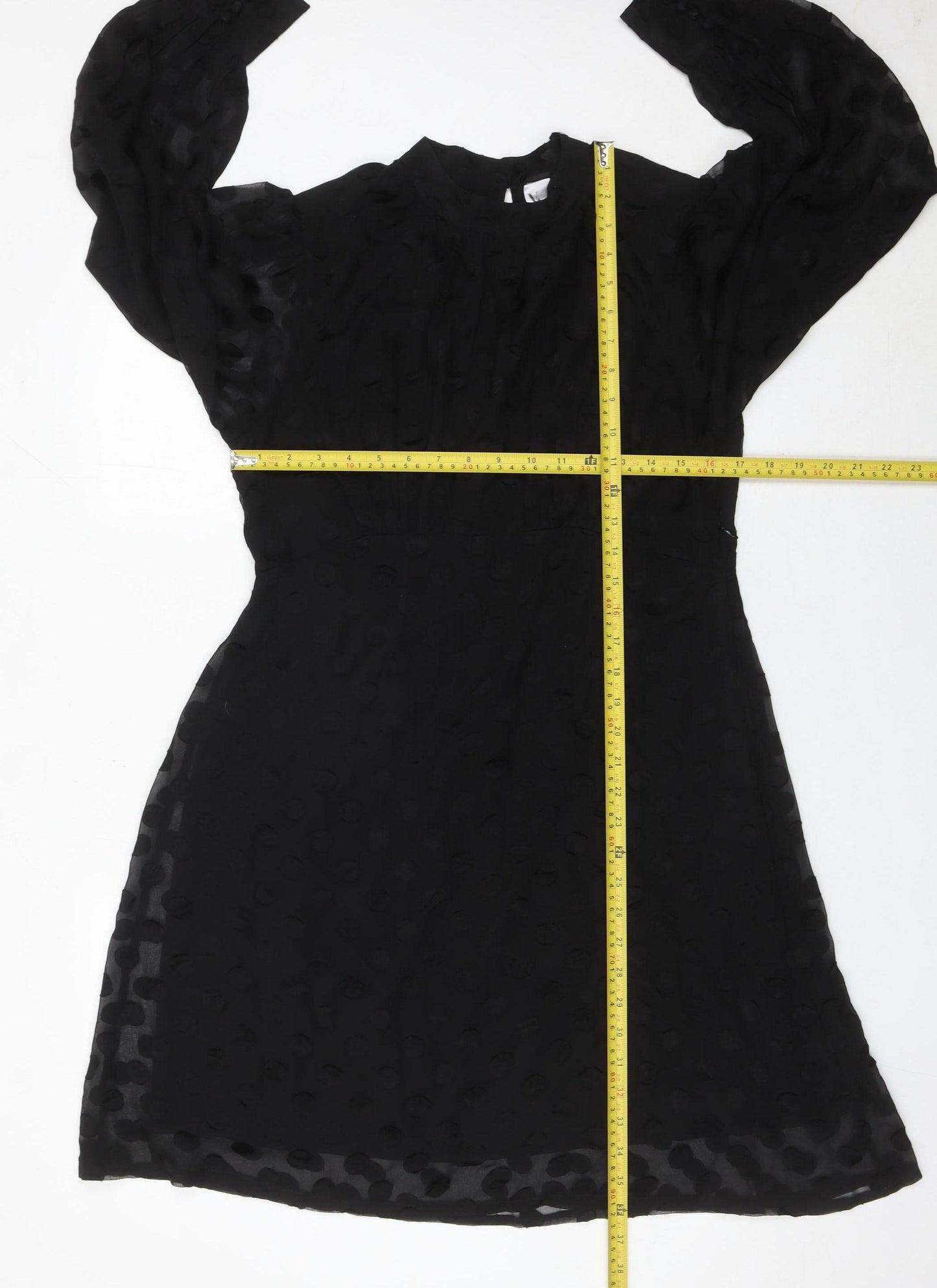 Violet Romance Women Black Size 14 A-Line Knee Length Dress