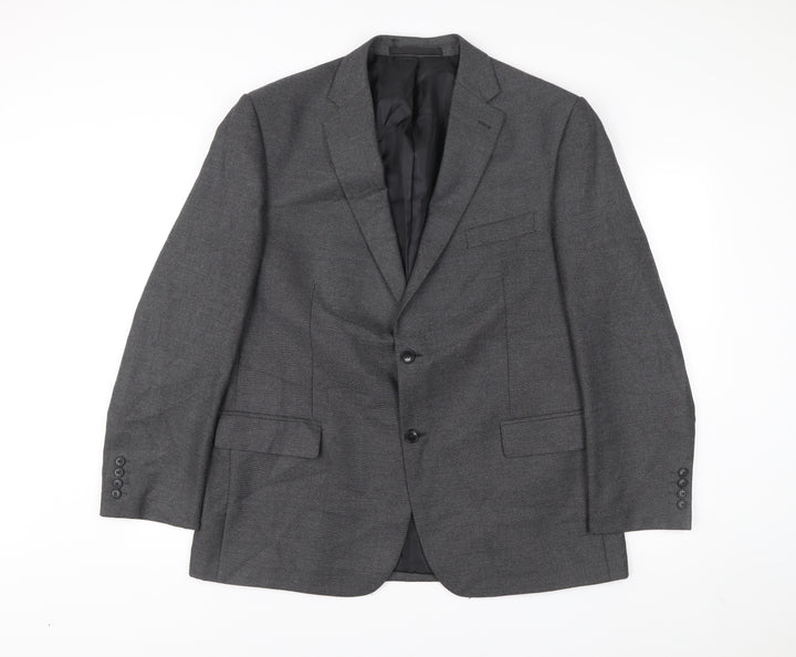 Marks and Spencer Men’s Grey Blazer Jacket 44 Chest Medium