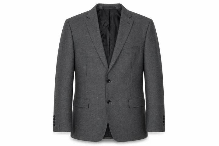 Front view of Marks & Spencer Men’s Grey Blazer Jacket 44 Chest Medium