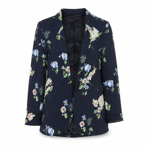 Zara Woman Women’s Multicoloured Floral Blazer Jacket Size 8