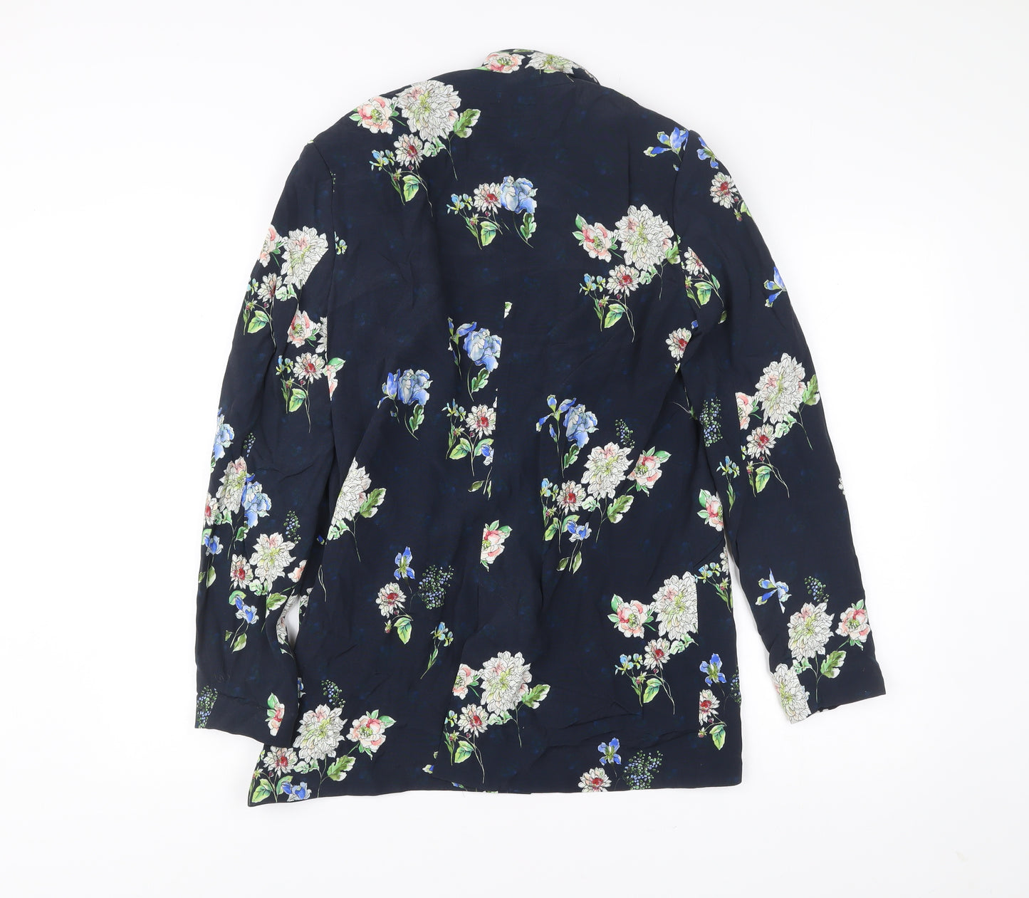 Zara Woman Women’s Multicoloured Floral Blazer Jacket Size 8