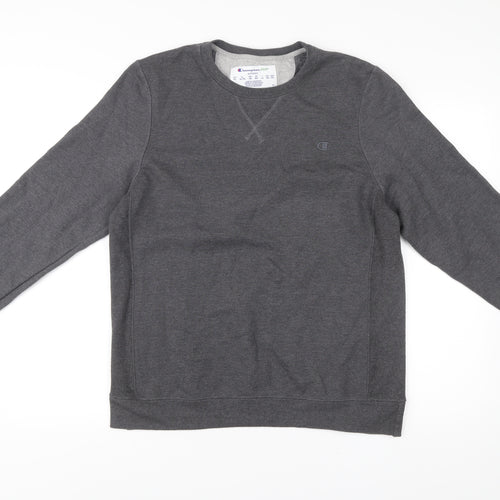 Champion Men’s Grey XL Pullover Sweatshirt Crew Neck Long Sleeve