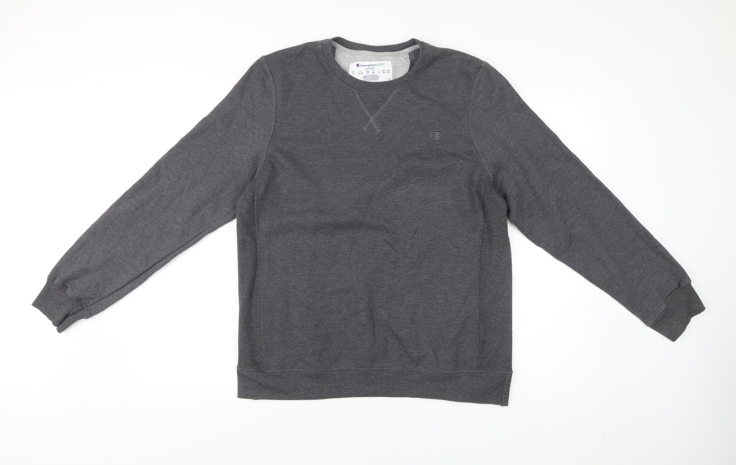 Champion Men’s Grey XL Pullover Sweatshirt Crew Neck Long Sleeve