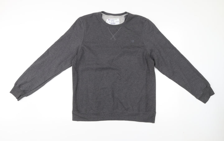 Champion Men’s Grey XL Pullover Sweatshirt Crew Neck Long Sleeve