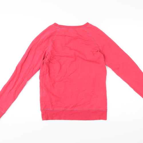 Decathlon Women’s Pink Pullover Sweatshirt Size S Cotton Blend