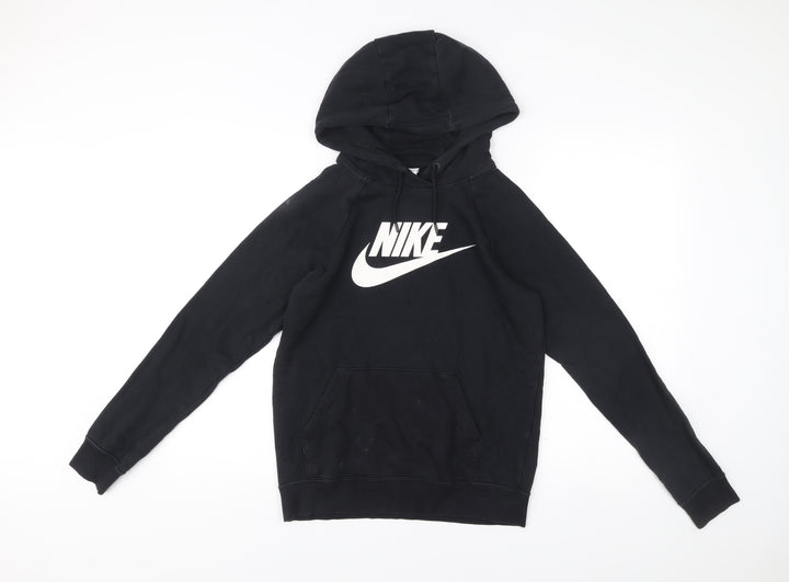 Nike Men's Black XS Pullover Hoodie Logo Graphic Sportswear