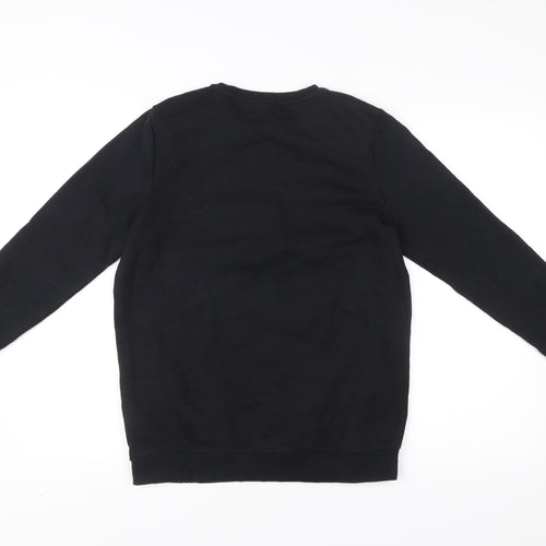 Primark Boys Black Naruto Anime Pullover Sweatshirt 13-14 Years