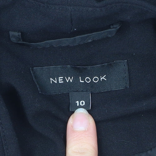 New Look Women's Black Blazer Jacket Size 10 Workwear Business
