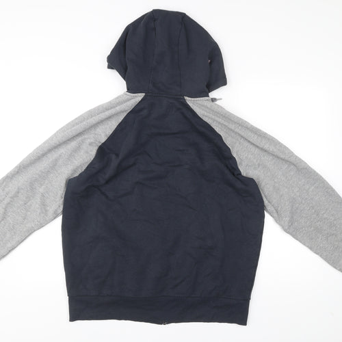 Penguin by Munsingwear Men's XL Blue Grey Full Zip Hoodie