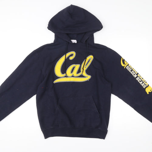 Champion Men’s Blue Cal Pullover Hoodie Size S University Sportswear