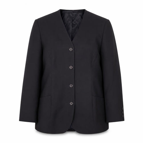 Marks and Spencer Women’s Blue Wool Petite Fit Suit Jacket UK 16