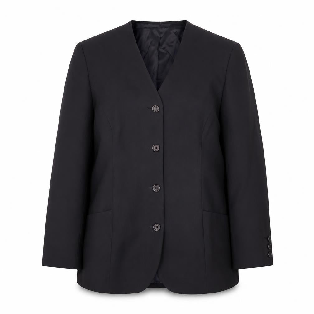 Marks and Spencer Women’s Blue Wool Petite Fit Suit Jacket UK 16