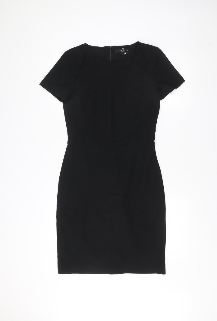 Selected Femme Women’s Black Size 8 Sheath Dress Workwear