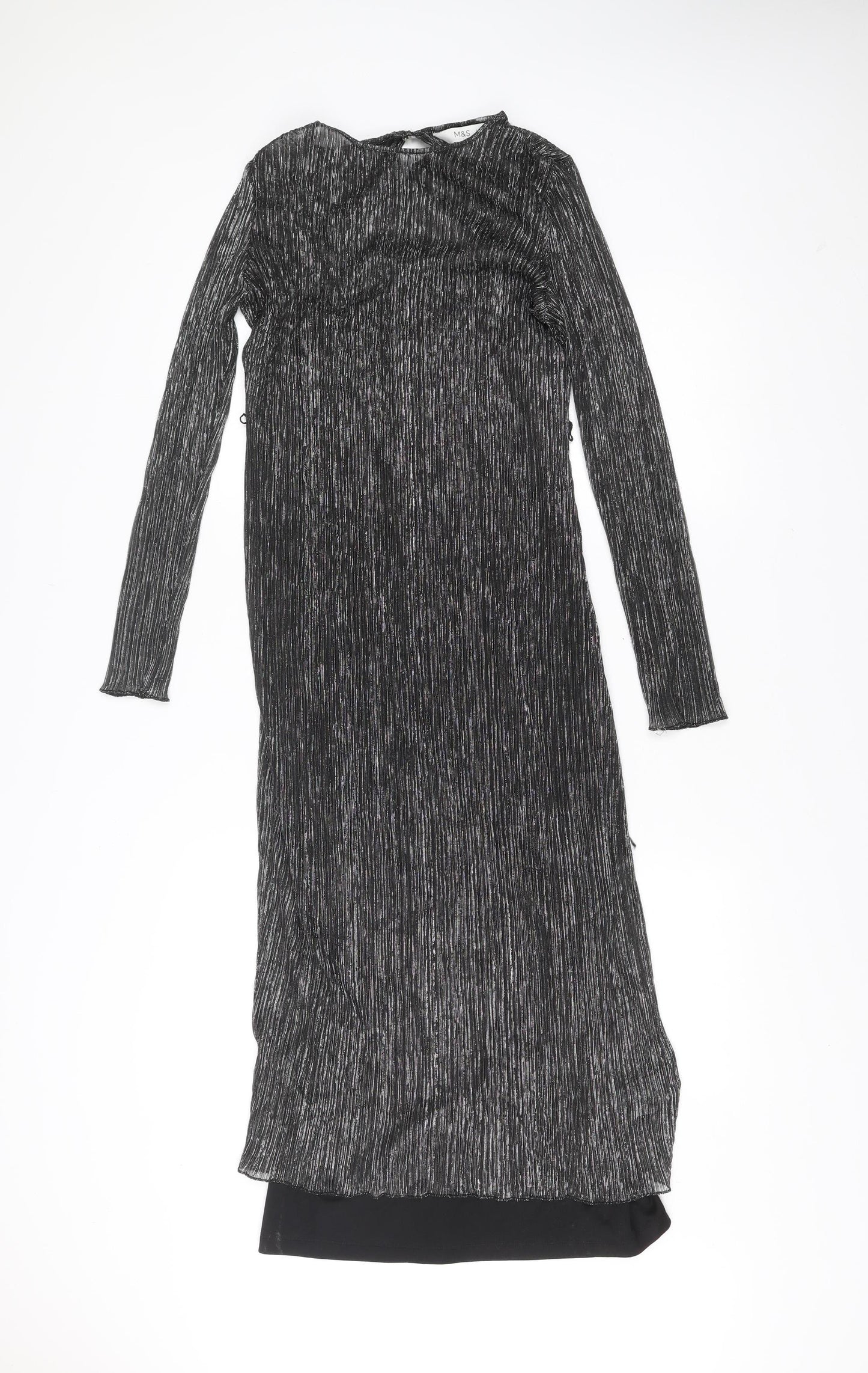 Marks and Spencer Womens Black Size 12 Bodycon Party Dress