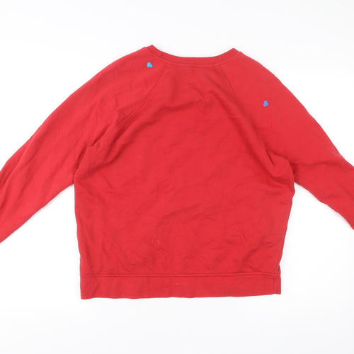 Next Women’s Red Michigan 1983 Sweatshirt Size 12 Cotton Pullover