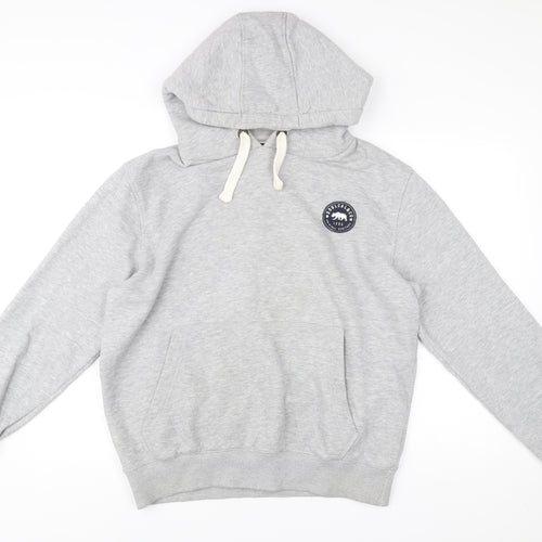 SoulCal & Co Men's Grey XL Pullover Hoodie Logo Hooded Sweatshirt