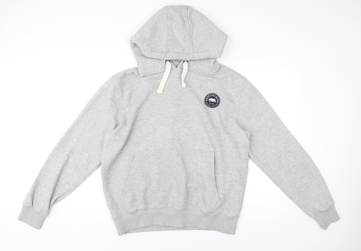 SoulCal & Co Men's Grey XL Pullover Hoodie Logo Hooded Sweatshirt
