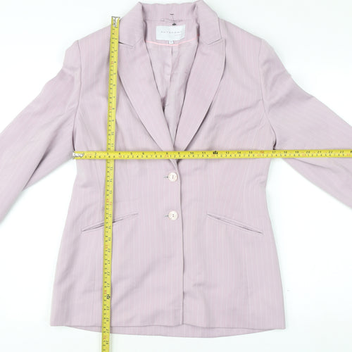 Autonomy Women’s Pink Pinstripe Blazer Size 12 Workwear Jacket