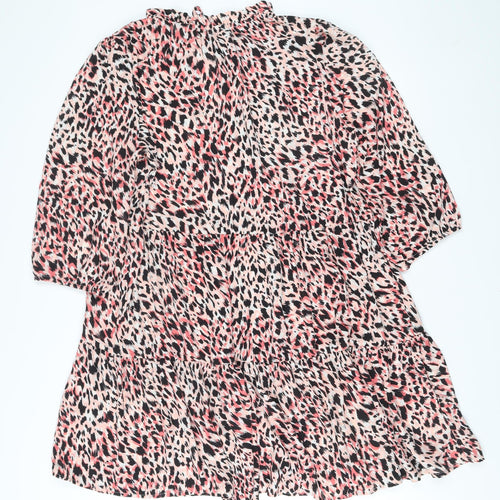 F&F Women’s Multicoloured Animal Print Shift Dress Size 18