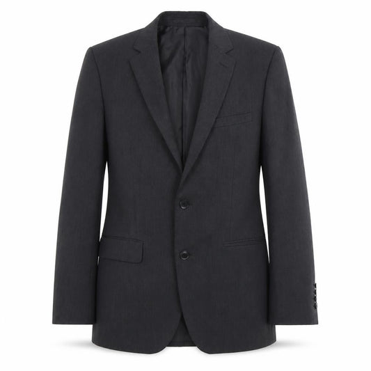 Fellini Traveller Men's Grey 36R Blazer Jacket Single-Breasted