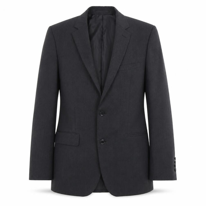 Fellini Traveller Men's Grey 36R Blazer Jacket Single-Breasted