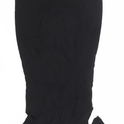 Vesper Womens Black Sheath Knee Length Stretch Dress Size 8