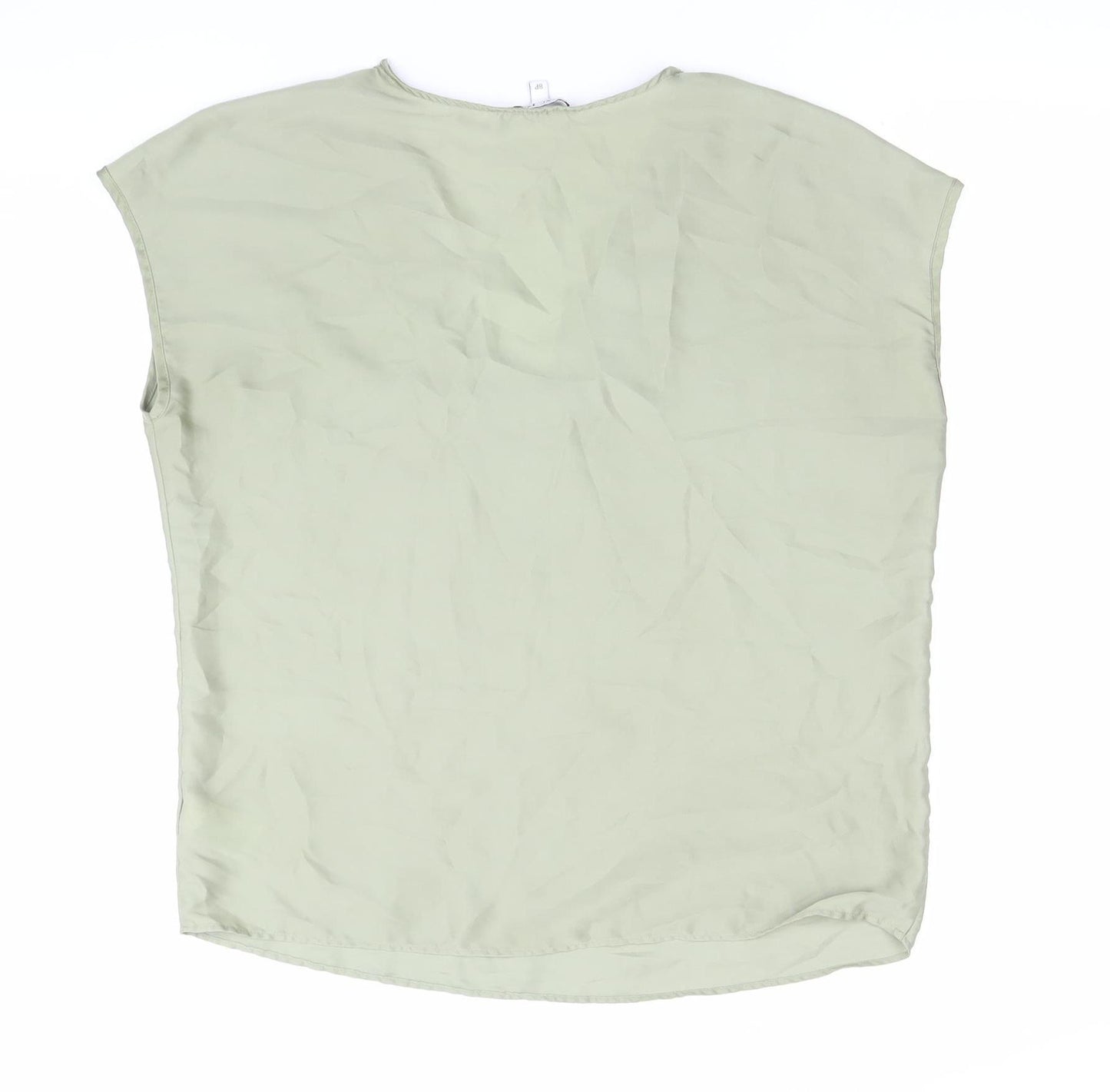 Next Women’s Petite Green Lace V-Neck Sleeveless Blouse Size 8