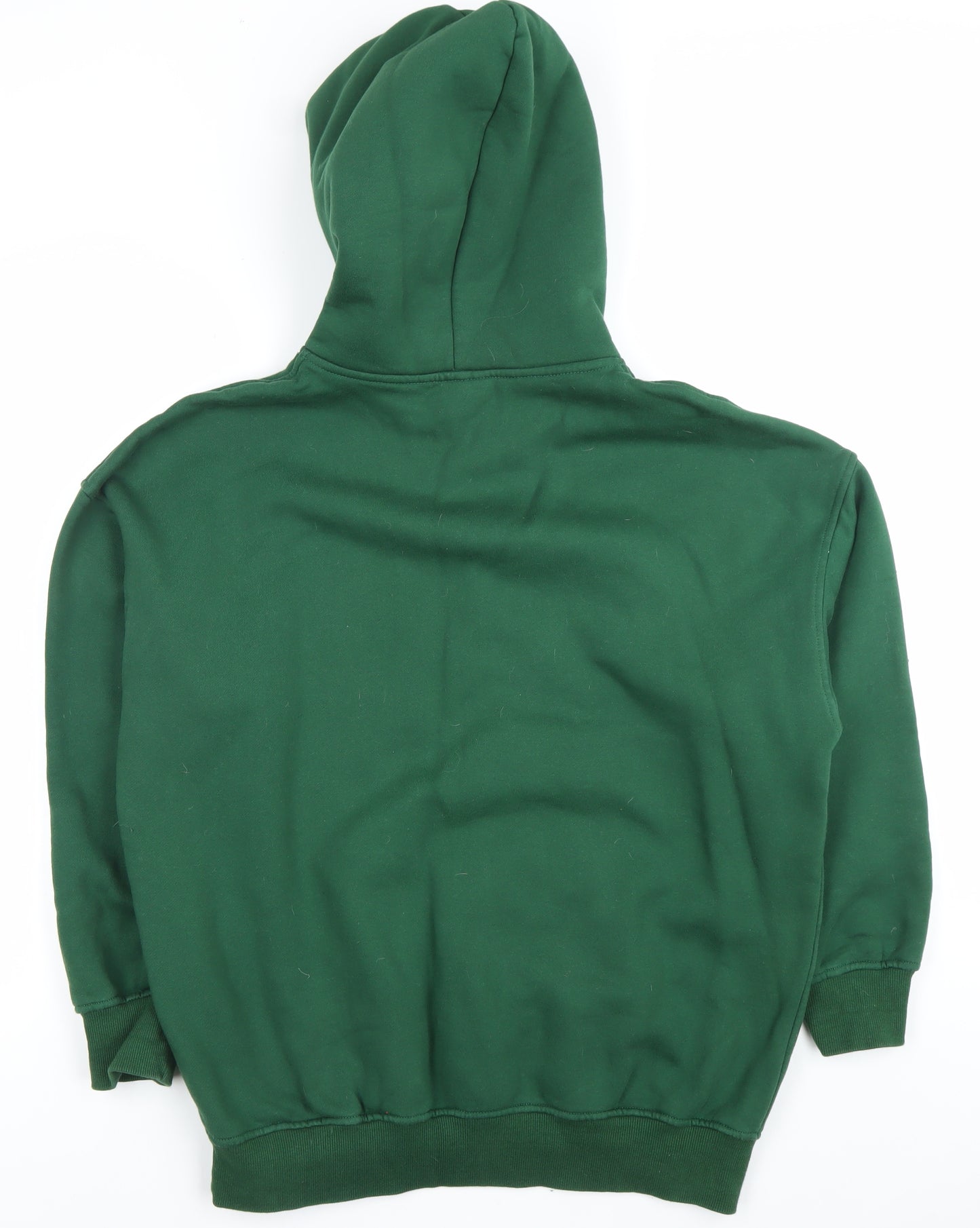 CiCi Loud & Proud Green Cotton Pullover Hoodie Women M