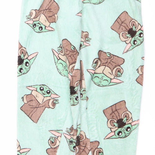 Primark Women’s Green Star Wars Pyjama Pants S Fleece Trousers