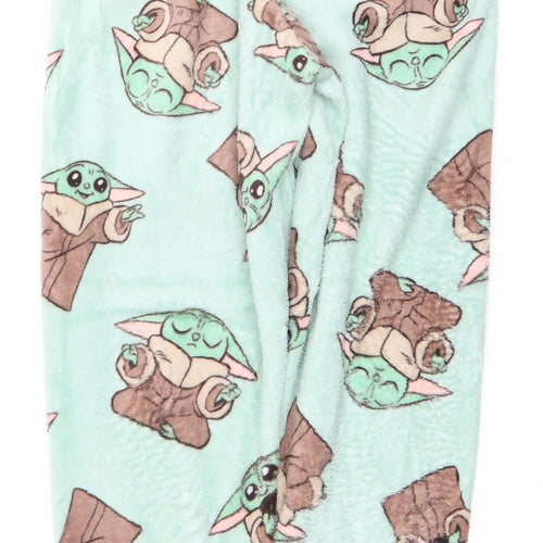 Primark Women’s Green Star Wars Pyjama Pants S Fleece Trousers