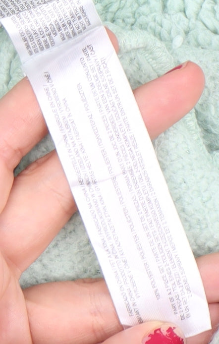 Star Wars Women Green Fleece Baby Yoda Pyjama Top Size S