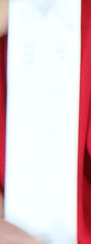 ASOS Women’s Red Size 12 Hi-Low Wrap Cocktail Party Dress
