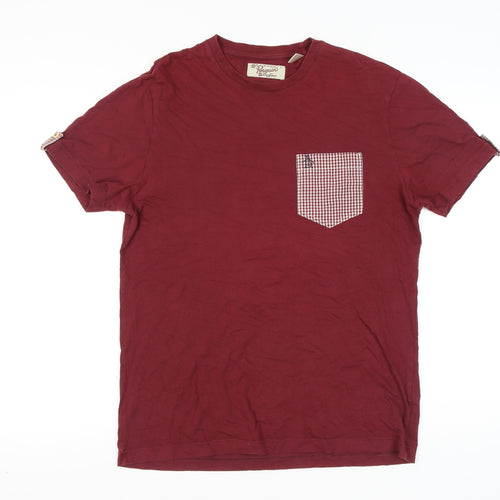 Penguin by Munsingwear Men’s Red Cotton Crew Neck T-Shirt L