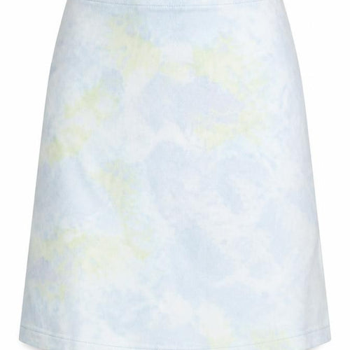 Royal Robbins Womens Blue Floral A-Line Skirt XS Knee Length Cotton Blend