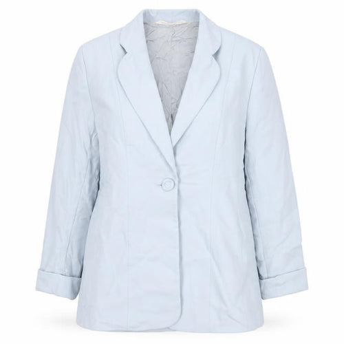 Marks and Spencer Women’s Blue Wool Blazer UK 14 Classic Fit