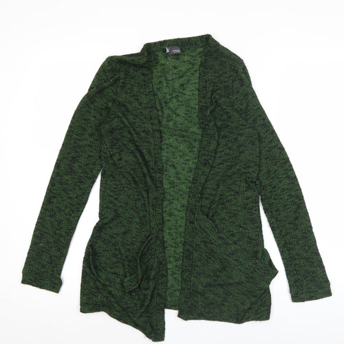 Sparkle & Fade Women’s Green Knit Long Sleeve Cardigan Size S