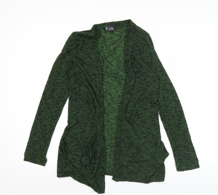 Sparkle & Fade Women’s Green Knit Long Sleeve Cardigan Size S