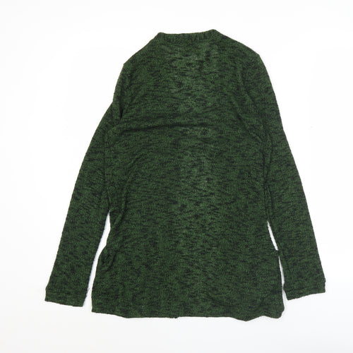 Sparkle & Fade Women’s Green Knit Long Sleeve Cardigan Size S