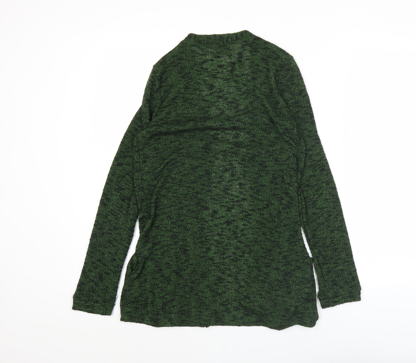 Sparkle & Fade Women’s Green Knit Long Sleeve Cardigan Size S