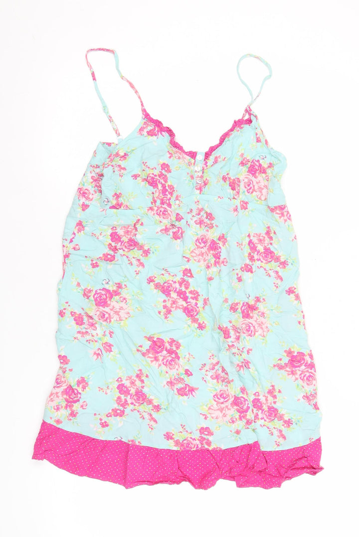Marks and Spencer Womens Multicoloured Floral Slip Dress Size 12