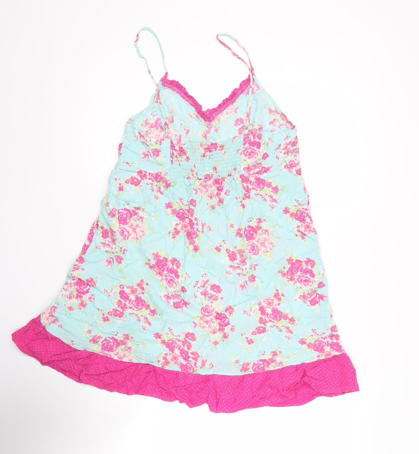 Marks and Spencer Womens Multicoloured Floral Slip Dress Size 12