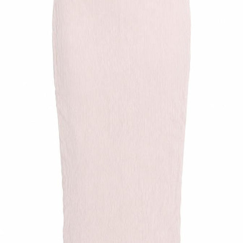 ASOS Women Pink Size 8 Midi Pencil Skirt Stretch Viscose Elastane