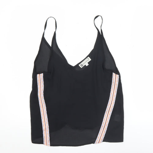 Hearts & Bows Womens Black V-Neck Camisole Tank Top Size 10