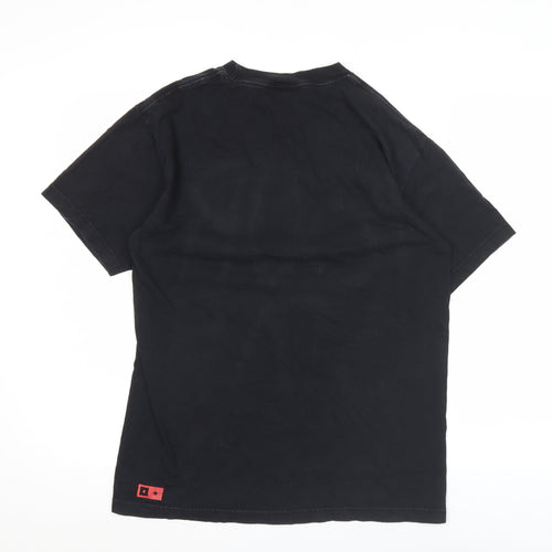 Fourstar Men's Black Medium Graphic Print Skateboarding T-Shirt