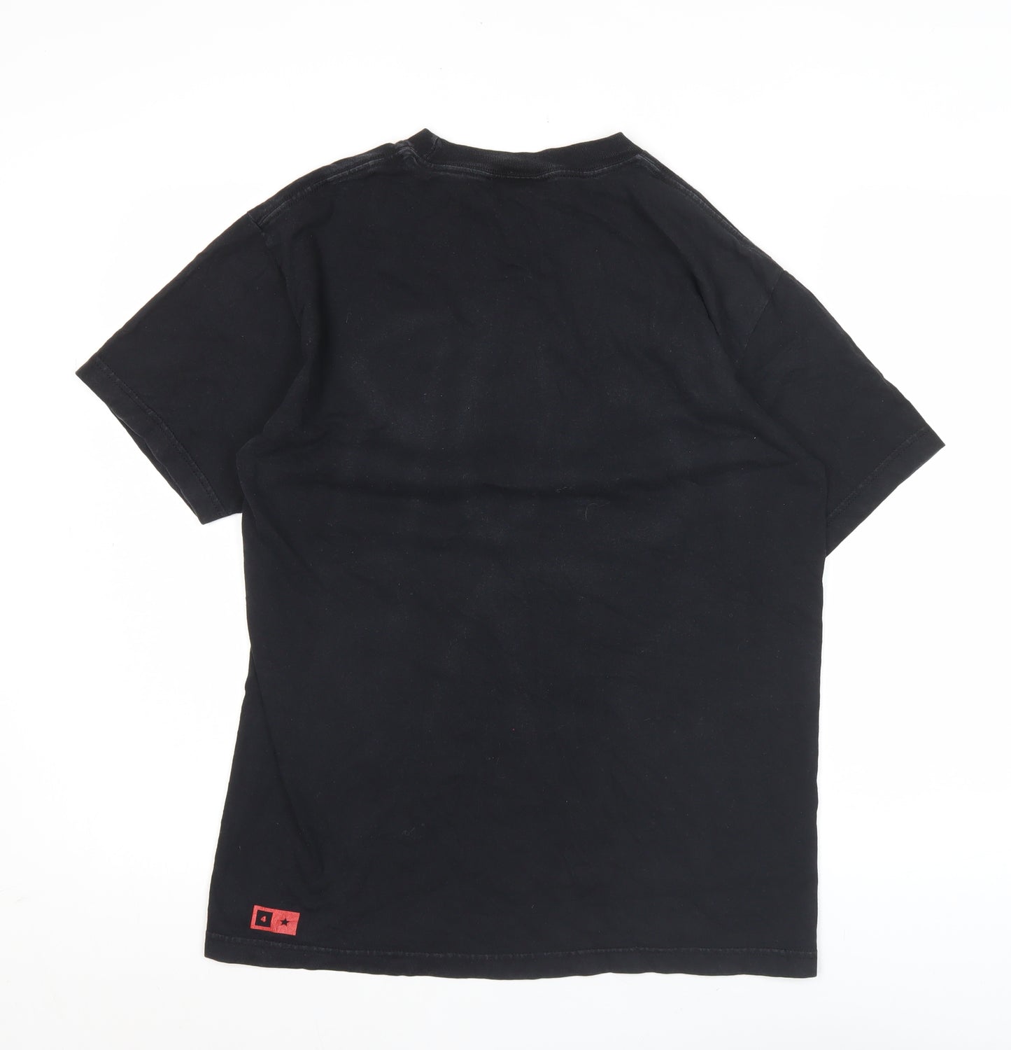 Fourstar Men's Black Medium Graphic Print Skateboarding T-Shirt