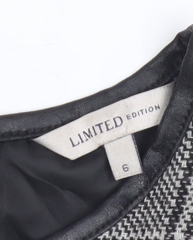 Marks and Spencer Women’s Grey Check Shift Dress Size 6