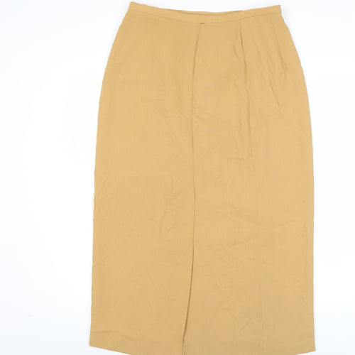 Roman Originals Women’s Beige Size 14 Pencil Long Skirt Workwear