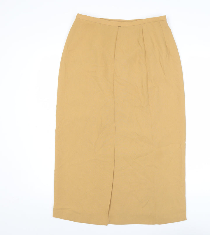 Roman Originals Women’s Beige Size 14 Pencil Long Skirt Workwear