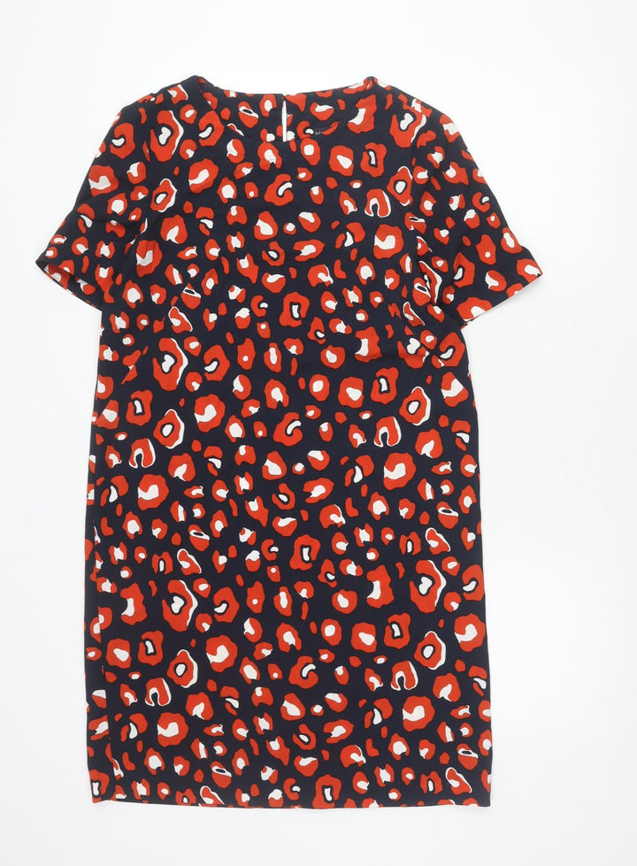 Marks and Spencer Women’s Multicoloured Animal Print Shift Dress Size 10