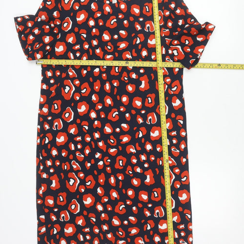 Marks and Spencer Women’s Multicoloured Animal Print Shift Dress Size 10